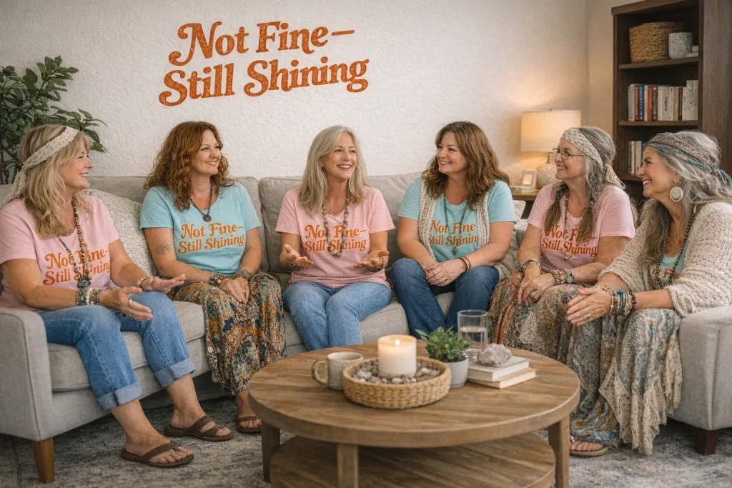 Benefits of support groups for women in a sister circle with emotional support connection stress relief and community